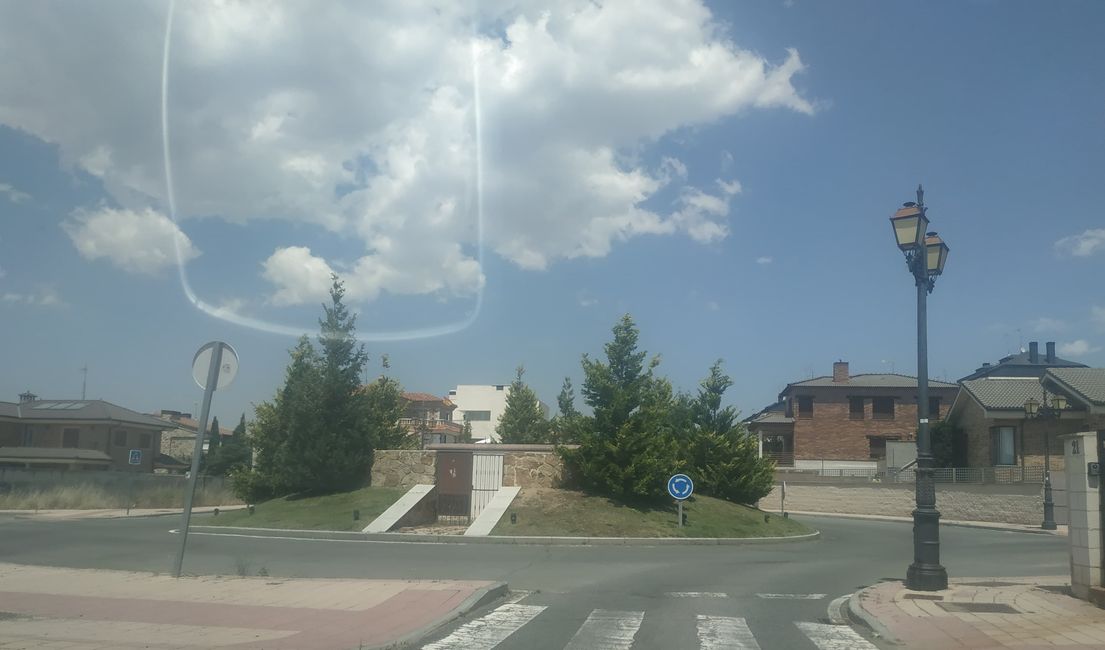 Photos from my car of Ávila (Castilla y León, Spain) (July 2024)