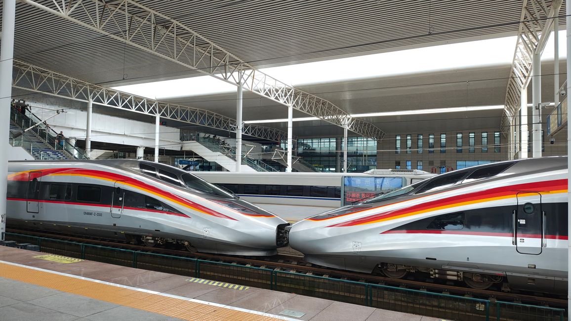 Train à grande vitesse en Chine