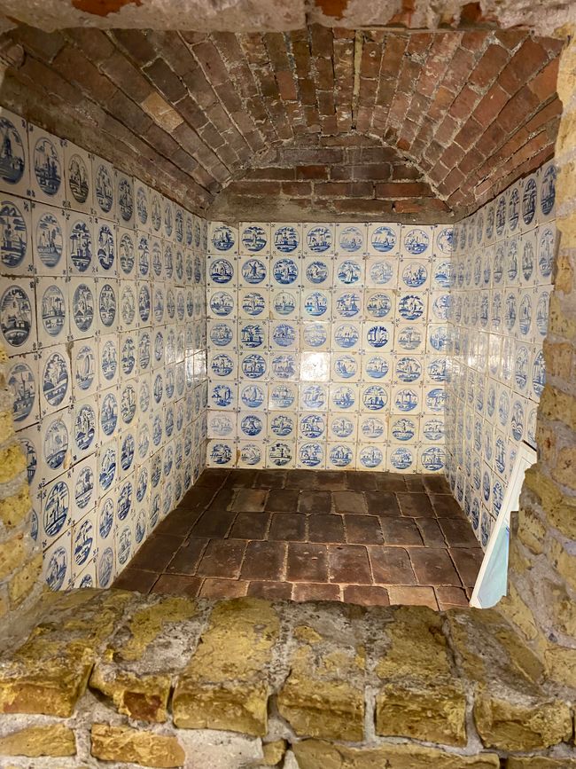 Intérieur de la citerne