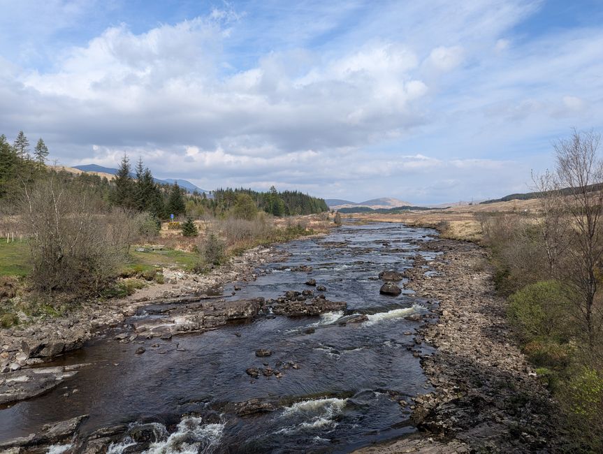 Ausblick von der Bridge of Orchy