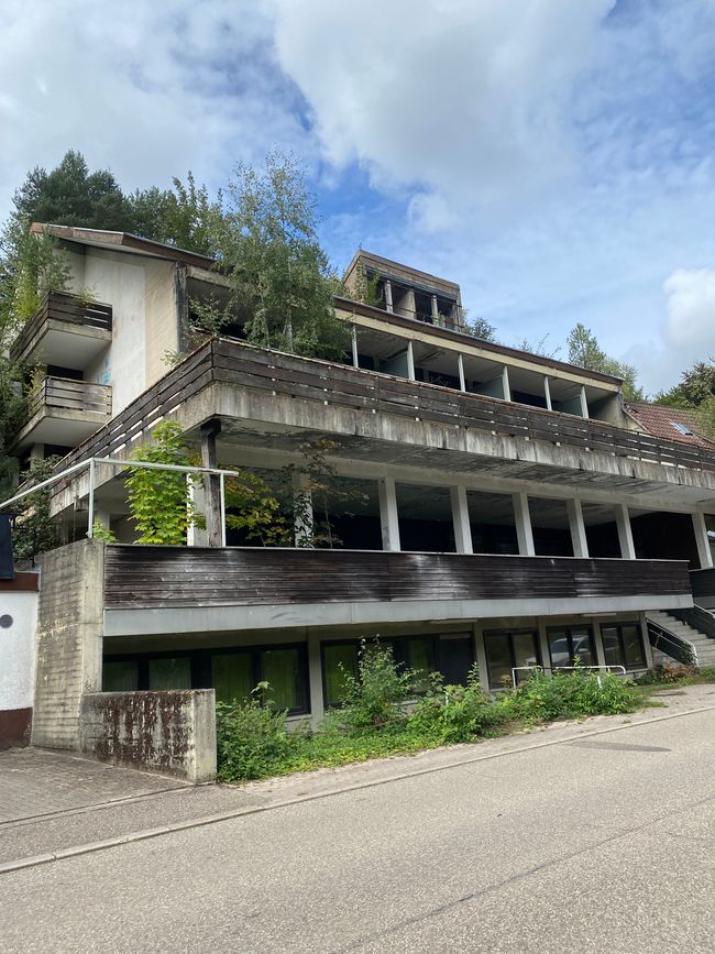 Die Ruine steht noch immer in Kullenmühle