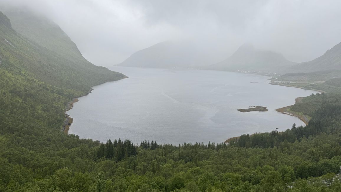 Blick zum Fjord