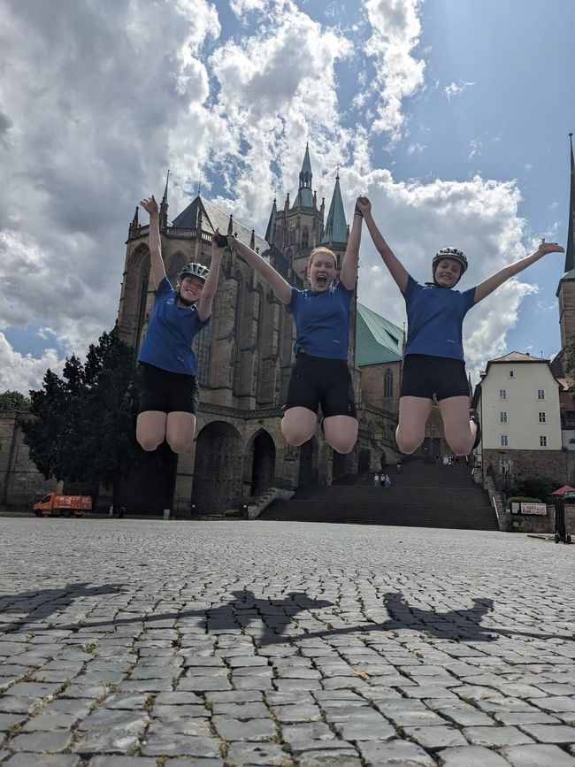 4. Etappe Rudolstadt-Erfurt
