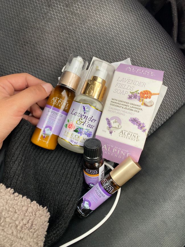 Lavorare nella fattoria di lavanda