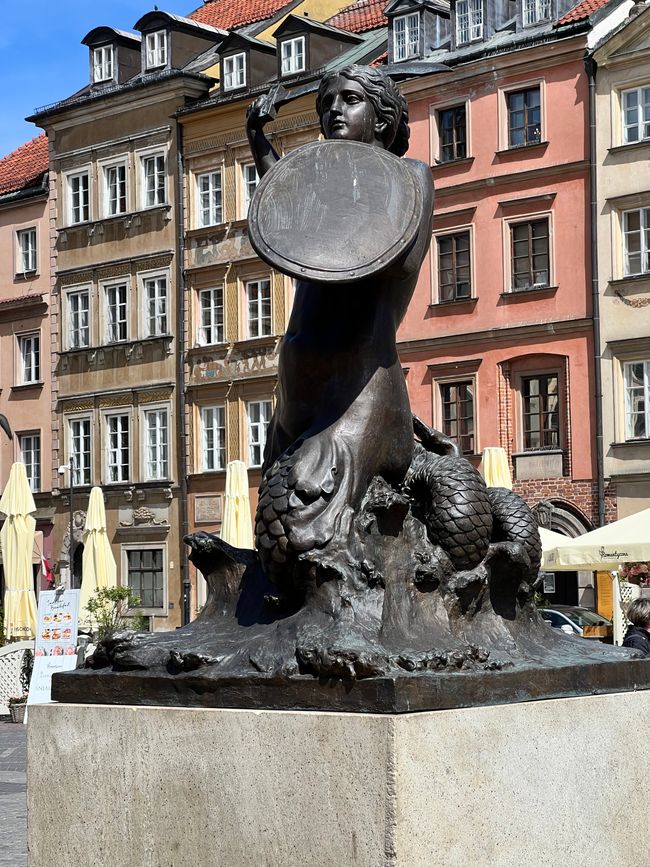 Spaziergang durch Warschau