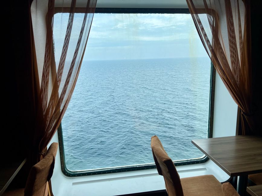 Ferry ride to Helsinki