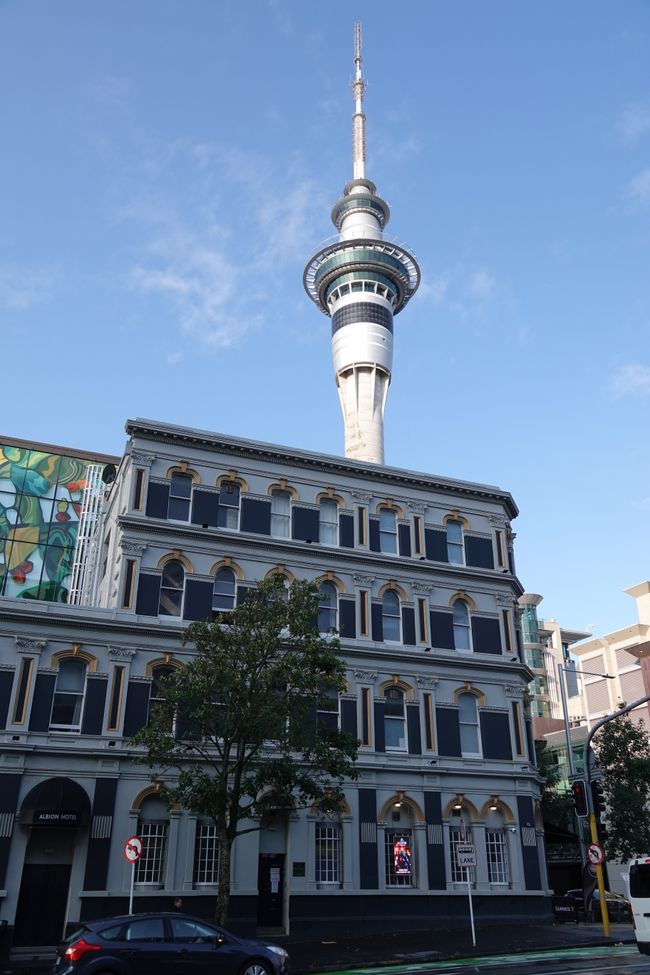 Farewell to Auckland ....