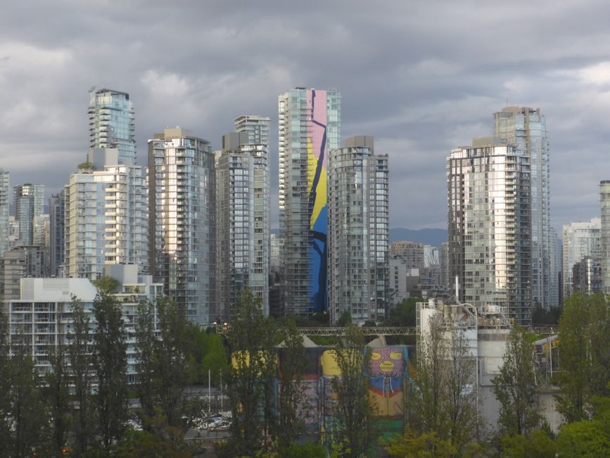Blick von der Granville Bridge 