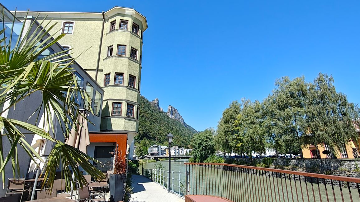 Hallein an der Salzach und am Barmstein