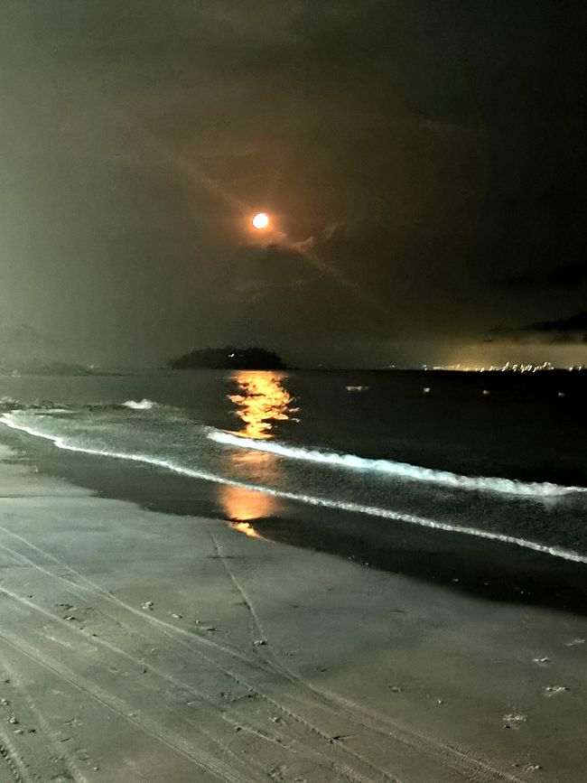... Vollmond über Koh Rong .... 