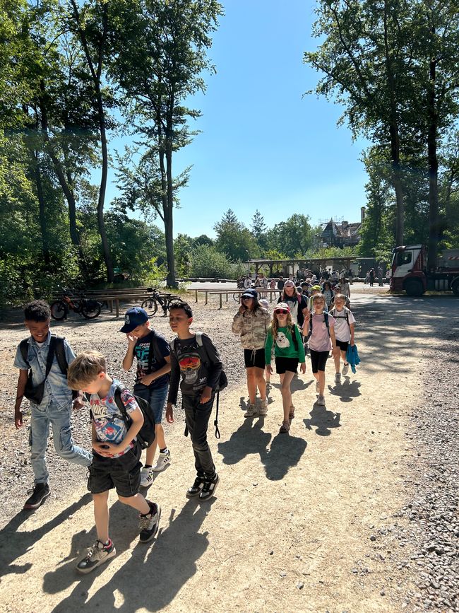 School trip to Petzow