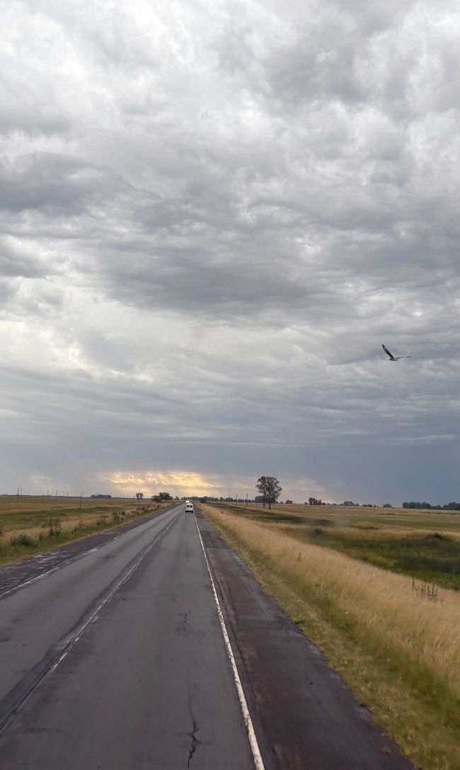Similar view, different weather