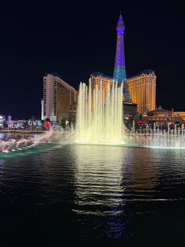 Wasserspiele vor dem Bellagio