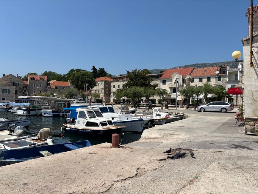 Von Korcula über Split nach Trogir