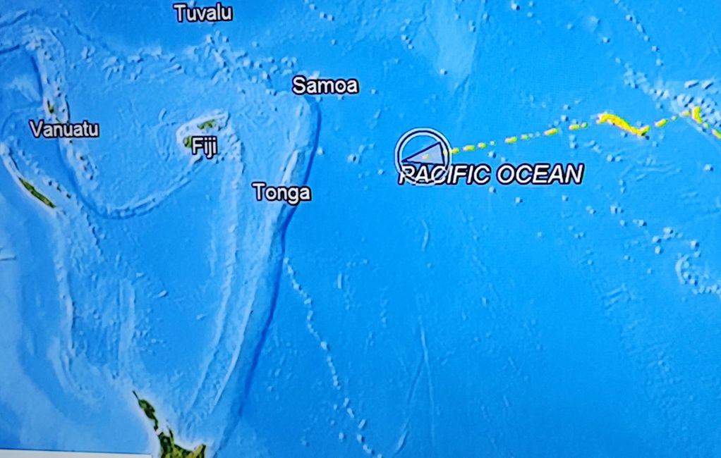 Jour 69 et 70 sur 175 : Croisière autour du monde - Jours en mer entre Moorea et Tonga