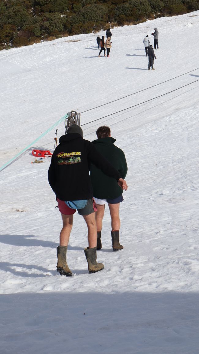 Neuseeländer beim Wintersport :D
