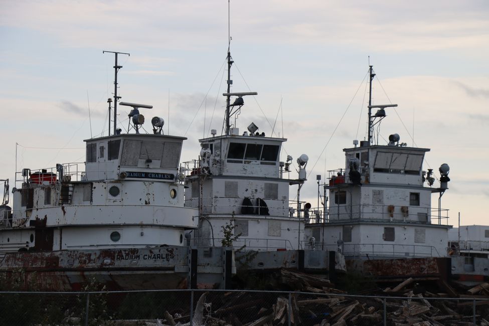 Shipyard at Hay River