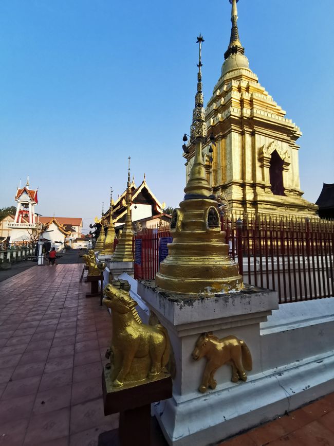 Ein relaxter Tag mit ausgiebigem Abendspaziergang in Chiang Mai