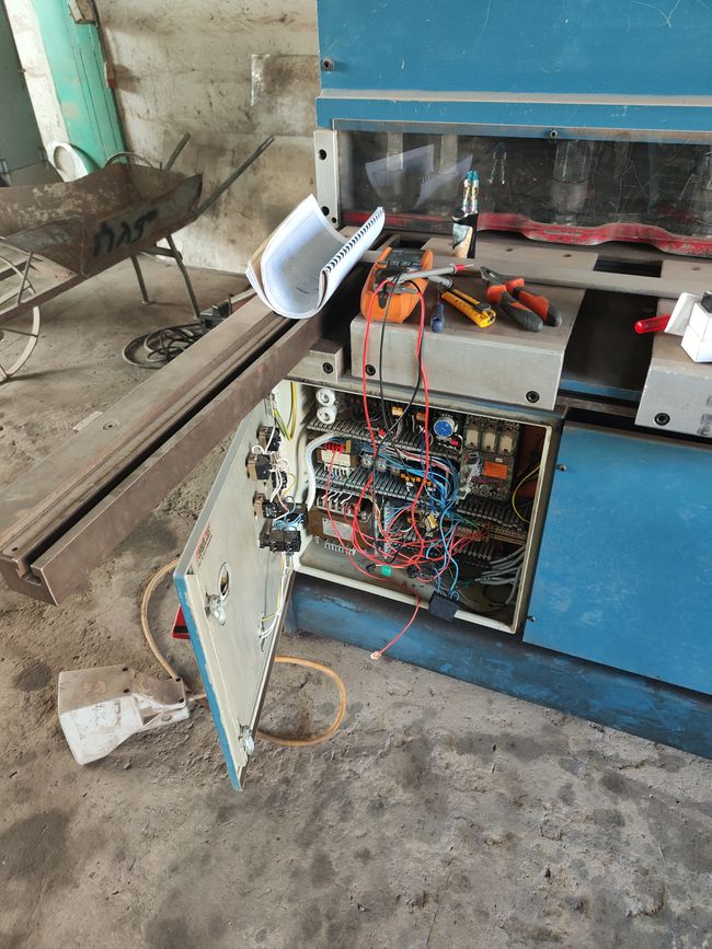Cette machine était arrêtée depuis 2 ans