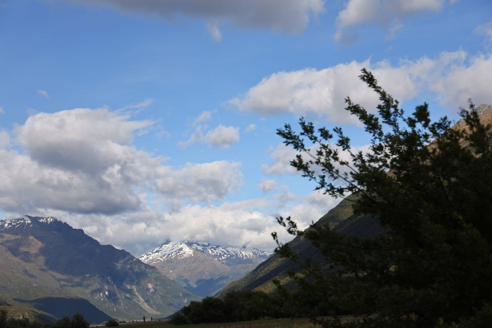 Verbindungsetappe Richtung Milford Sound