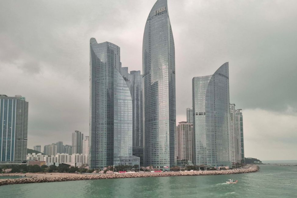 Rascacielos en Busan