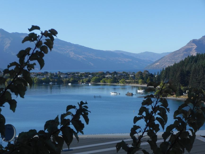 Colazione lungo il Frankton Arm Walkway