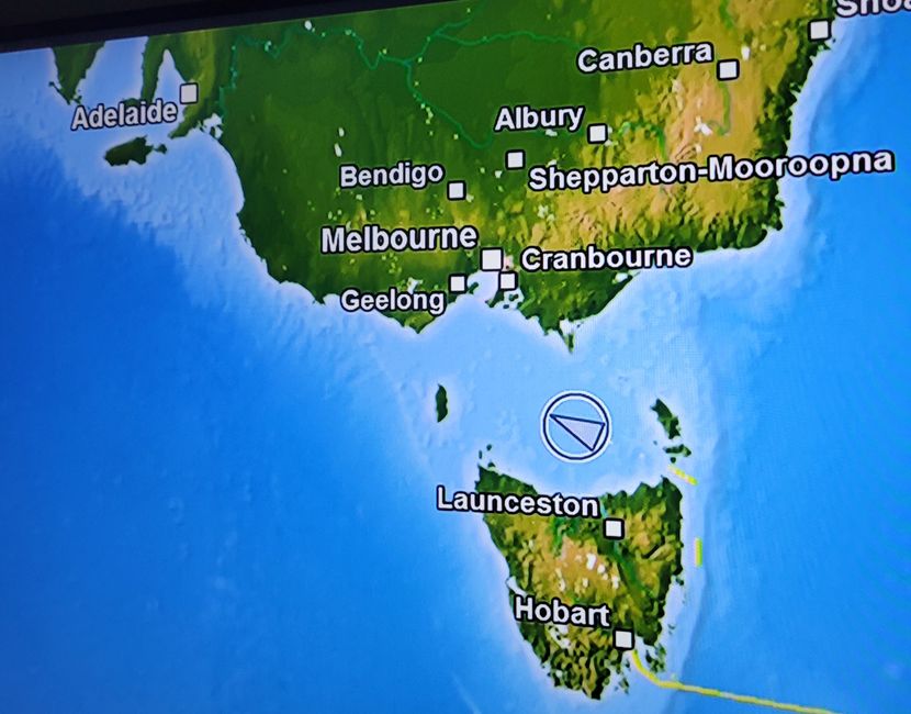 Tag 90 und 91 von 175: Kreuzfahrt rund um die Welt - Hobart/ Tasmanien/Australien und Seetag