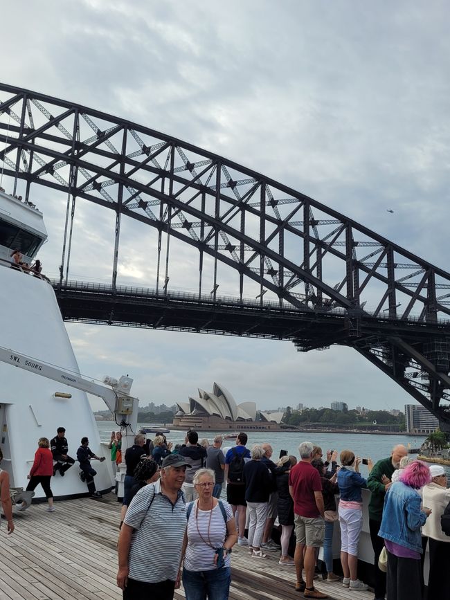 Jour 97 et 98 sur 175 : Croisière autour du monde - Sydney/Australie