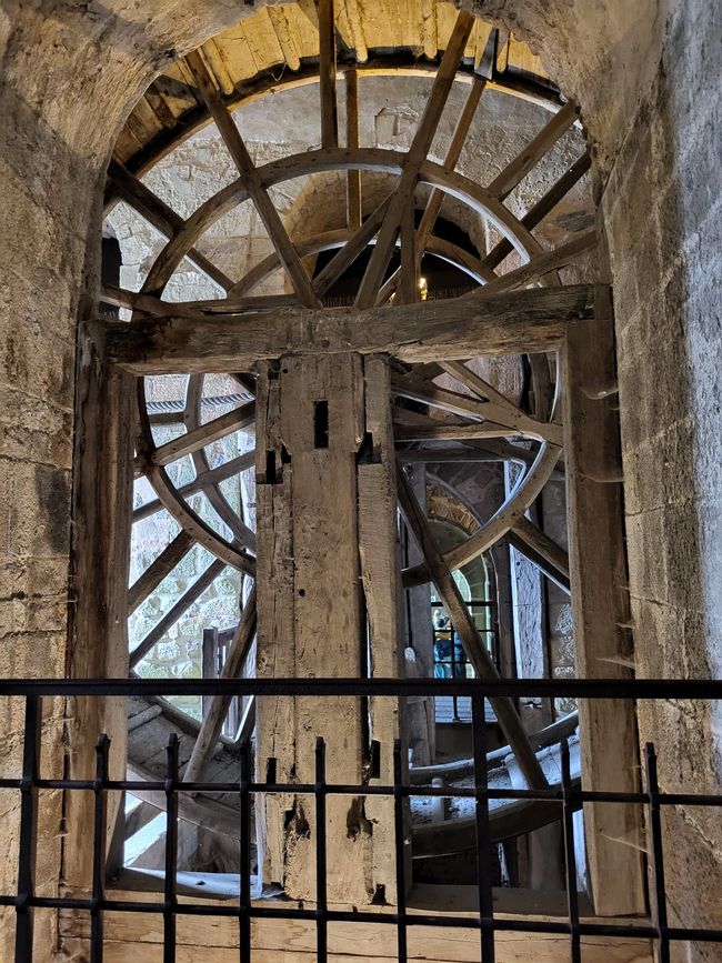 Replica of large wheel