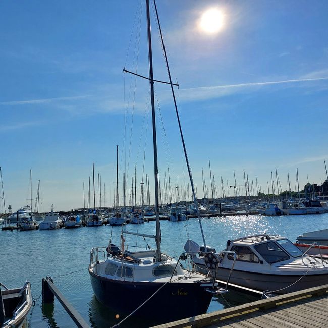 Nous sommes encore une fois au port 