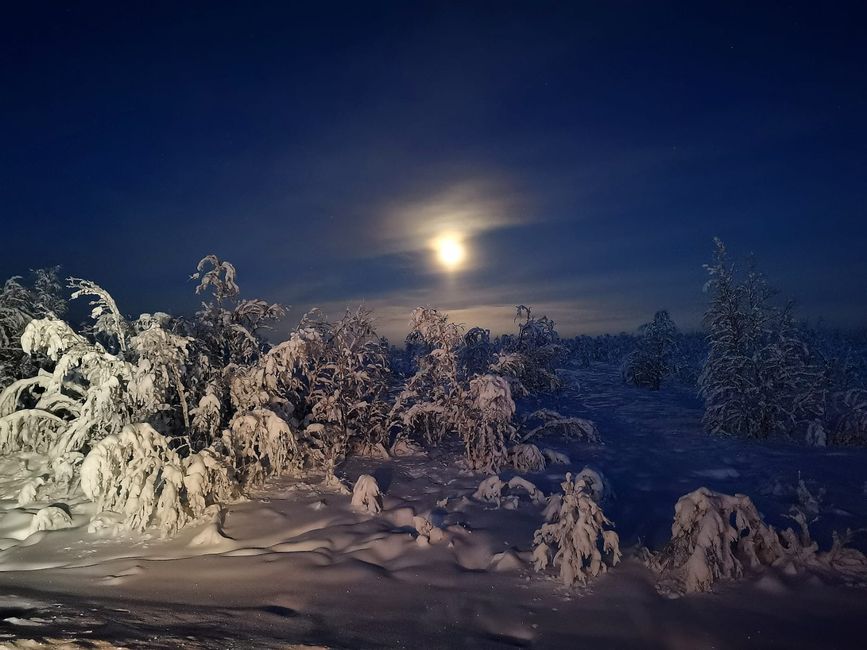 Polarnacht in Norwegen