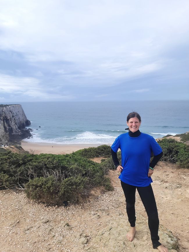 Surfing in Sagres