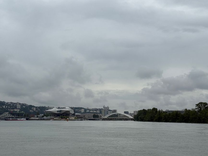 Anfahrt auf Lyon