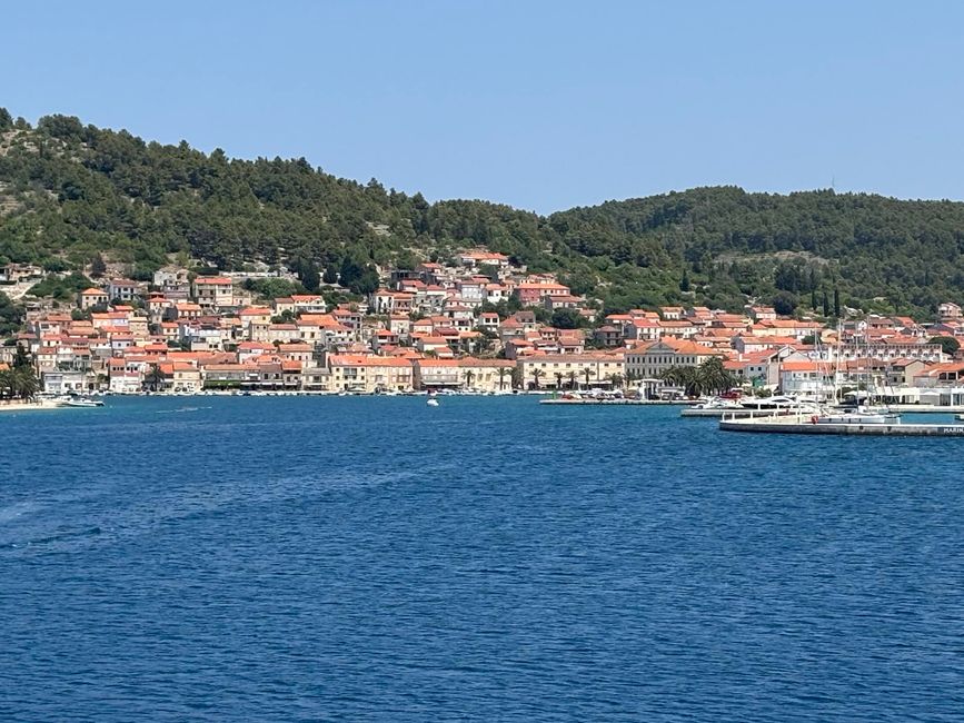 Von Korcula über Split nach Trogir