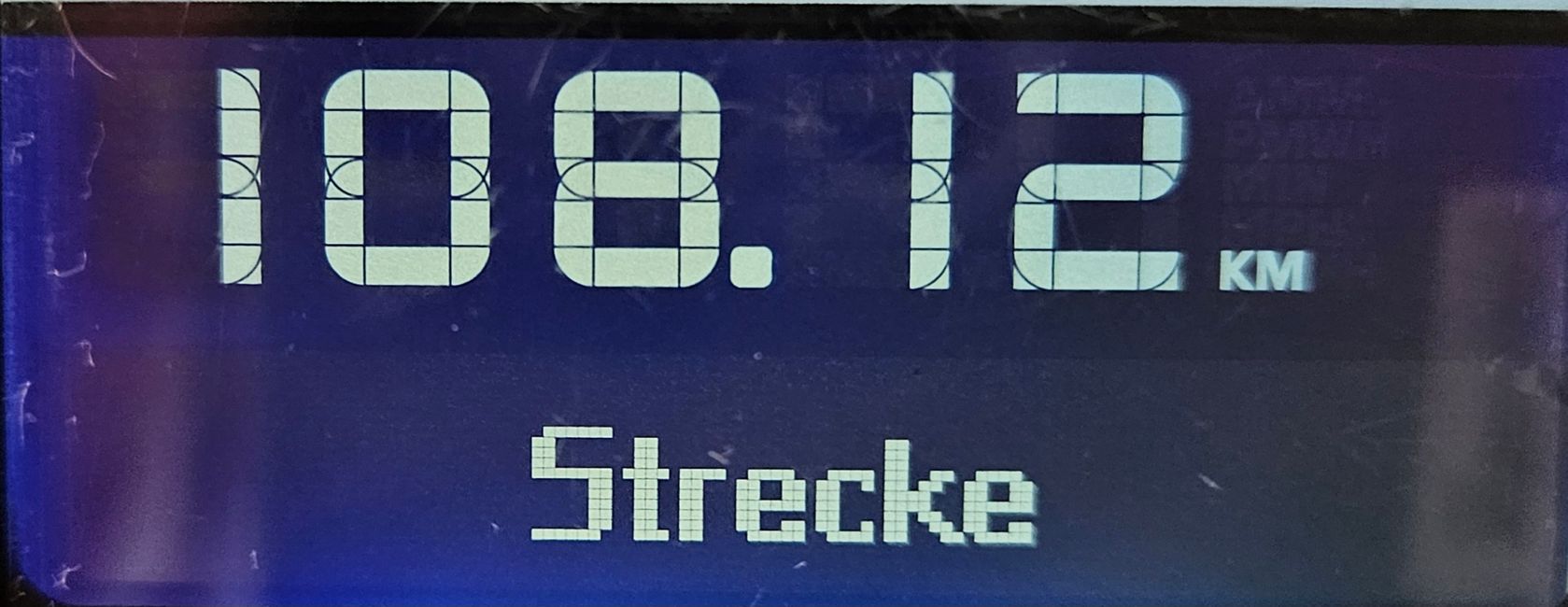 Viele Kilometer, und sonst?