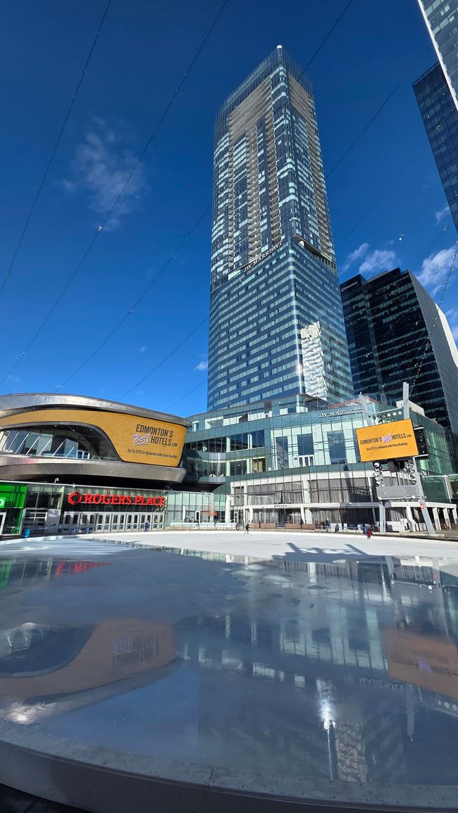 Edmonton, siamo arrivati