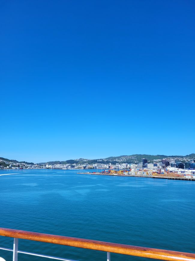 Jour 82 sur 175 : Croisière autour du monde - Wellington/Nouvelle-Zélande