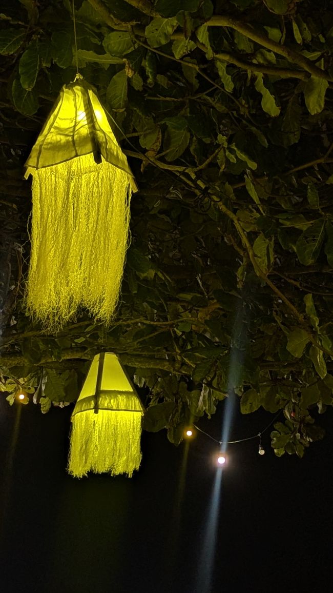 Pools und Strandliegen