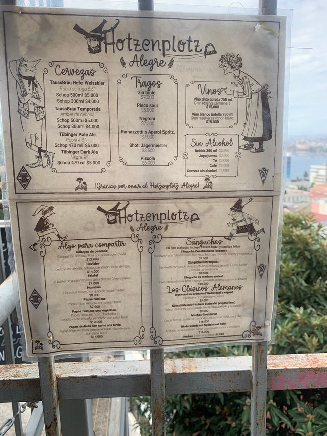 Valparaiso & Back in Santiago