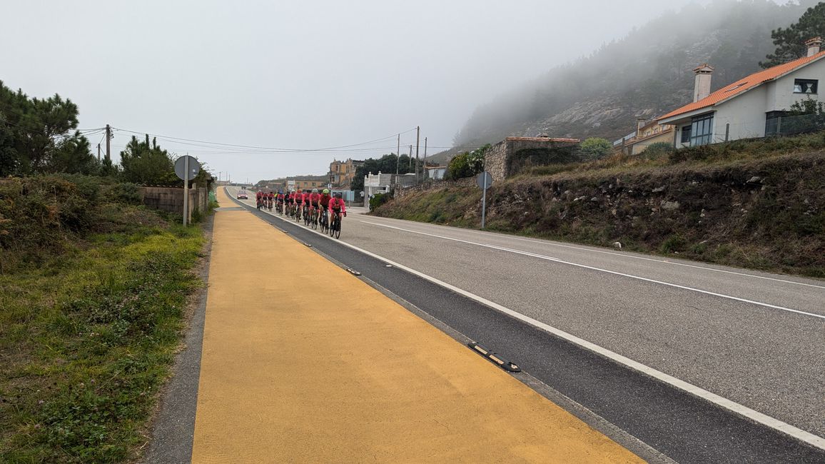 Seventh stage from Viladeduso to Baiona on the Camino Portugues da Costa