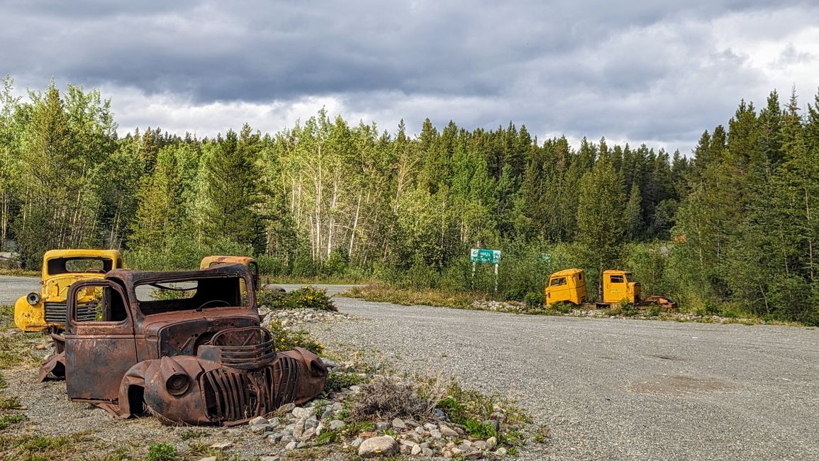 Day 20: Boya Lake - Marsh Lake: a long travel day in the Yukon