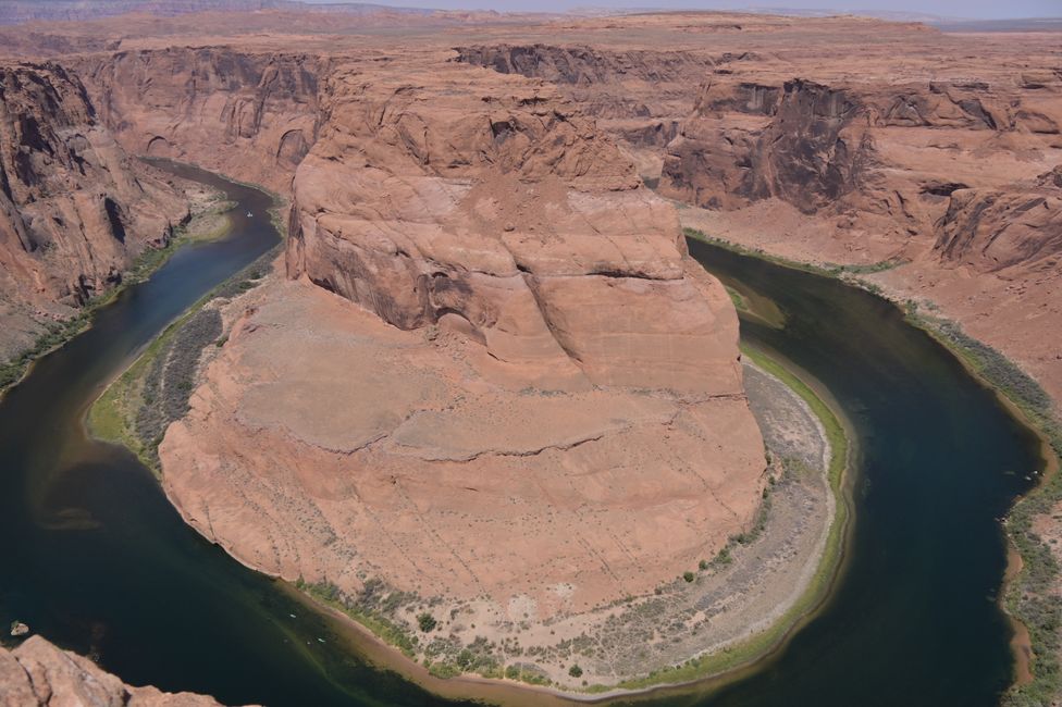 Vormittags am Horseshoe Bend