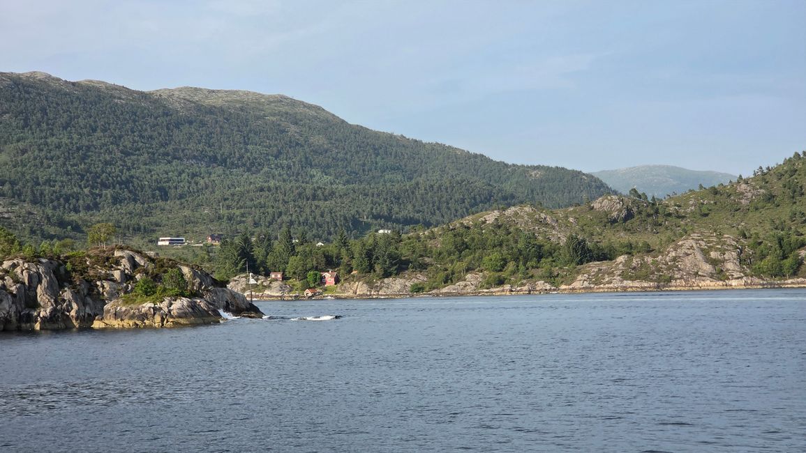 Fahrt mit dem Schnellboot von Flam - Bergen
