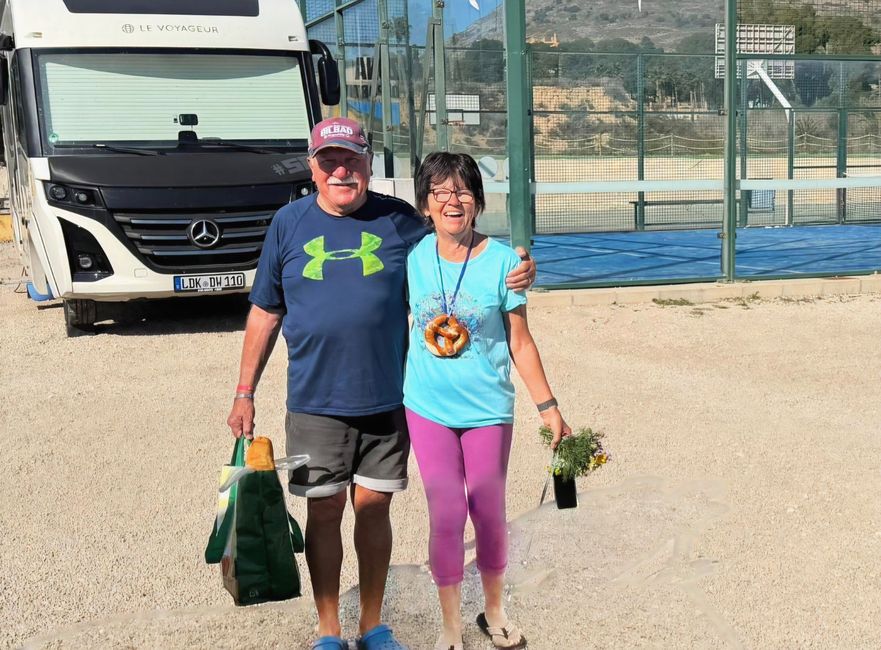 Irmi und Ricci gratulieren