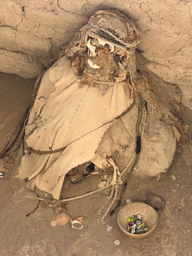 Tag 30, 06.11.
Nazca : La nécropole de Chauchilla