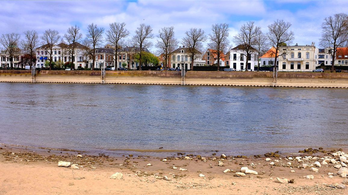 Vue sur l'Issel et Deventer