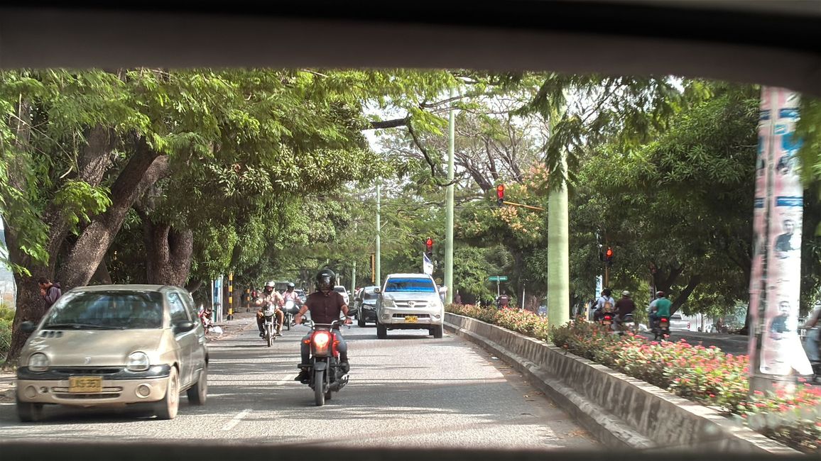 Drapeau d'Israël dans une ville perdue en Colombie