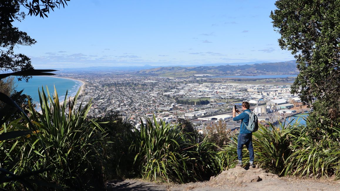 Ausblick vom Mount Maunganui