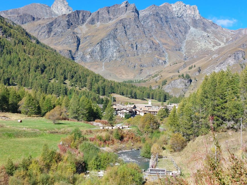 Chianale, der letzte Ort im Varaita-Tal