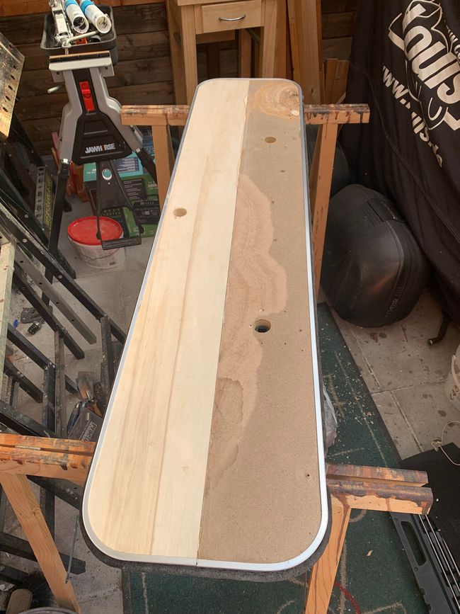 Restauration der Kofferraumklappe